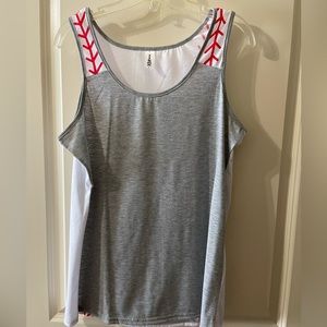 Customizable Baseball Tank Top